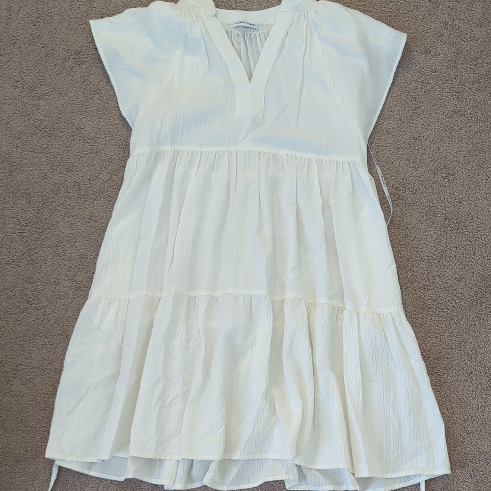 Calvin Klein White Dress